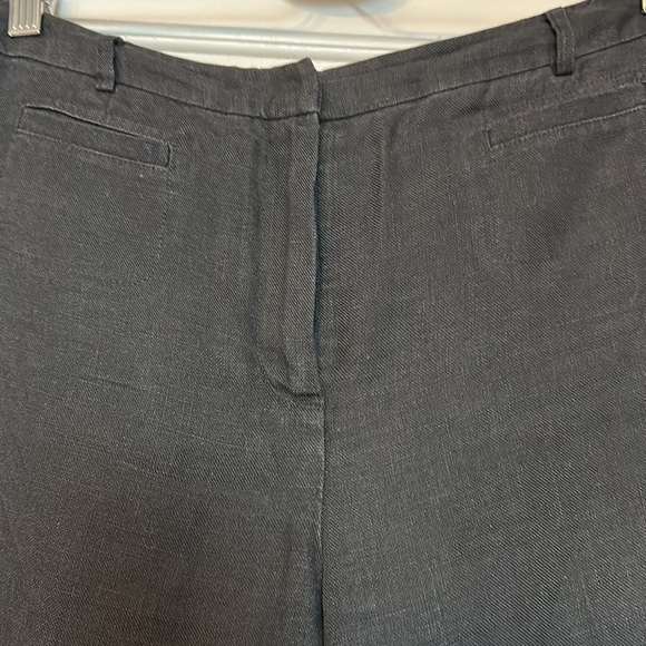 Talbots Irish 100% linen trouser pants - Picture 2 of 12